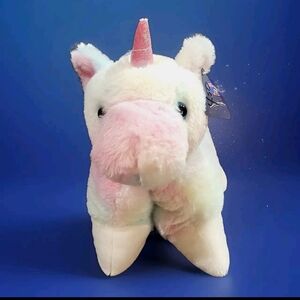 Glow Guards Plush Unicorn Pastel Tie Dye Music Lights NWT